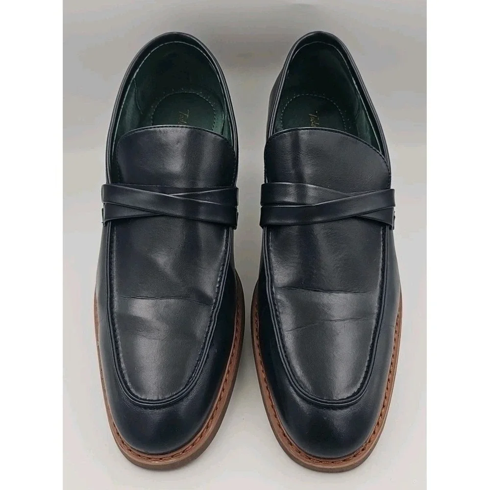 Todd Welsh Men's Dress Shoes‎ Pablo Size 13 D Navy